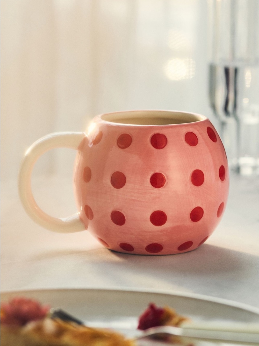NIB Anthropologie Porcelain Sports Mug in Pickleball